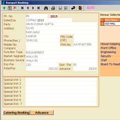 Banquet Booking