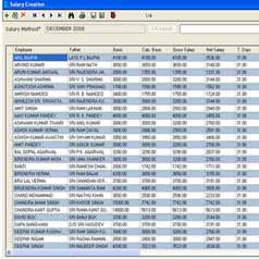 Salary Creation